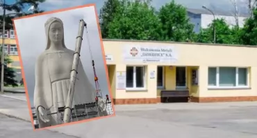 Z kraju: Pracownicy tracą pracę, właściciel stawia pomnik Maryi za 100 mln zł 