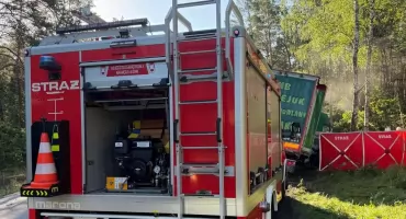 Tragiczny wypadek. Droga krajowa nr 62 całkowicie zablokowana