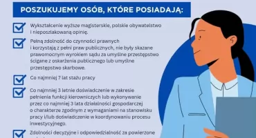 Jest praca! Urząd Miejski w Wyszkowie poszukuje naczelnika