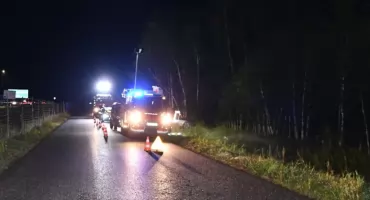 Tragedia na drodze serwisowej S8. Nie żyje 27-latek